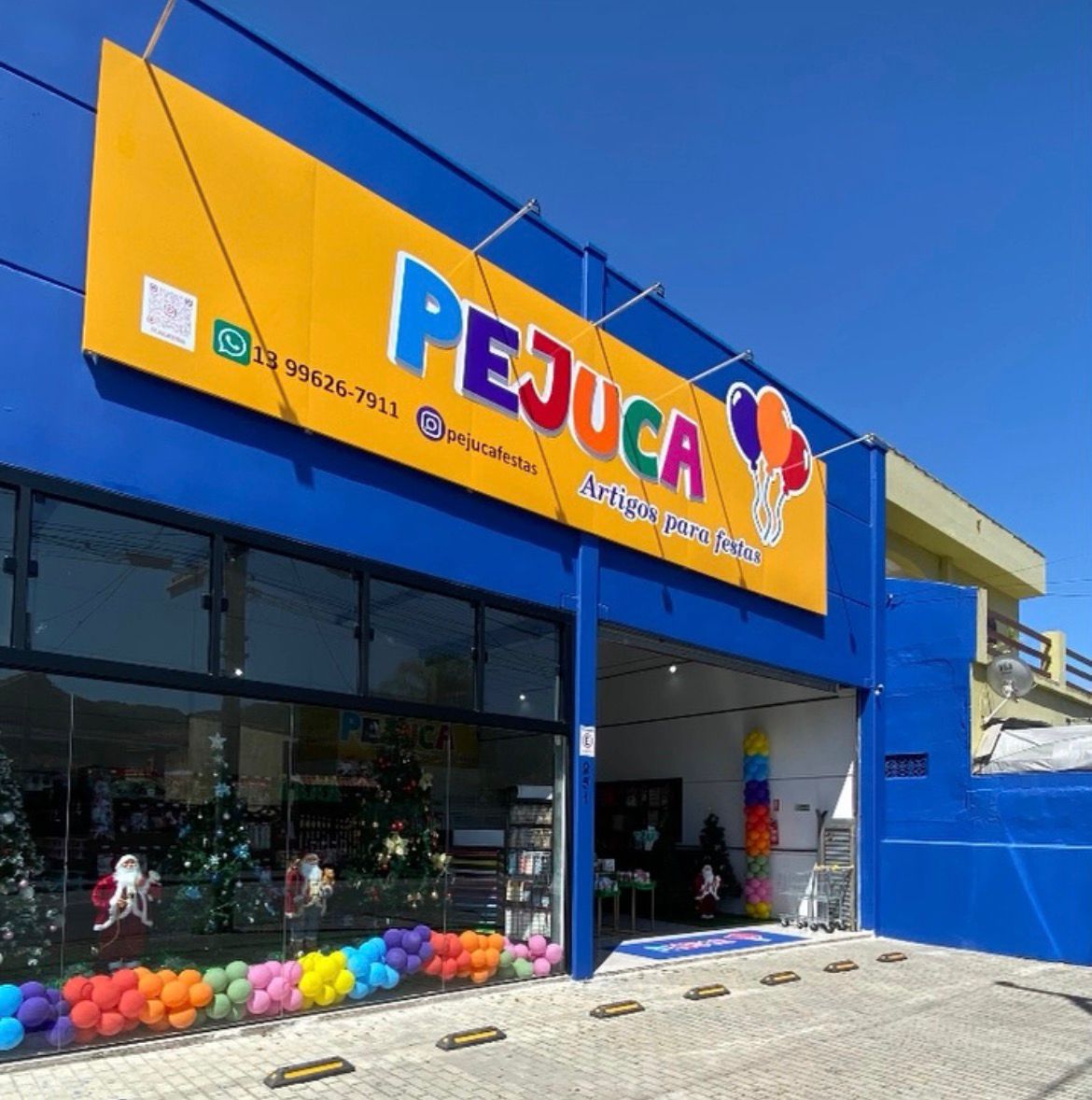 Fachada da Pejuca Festas