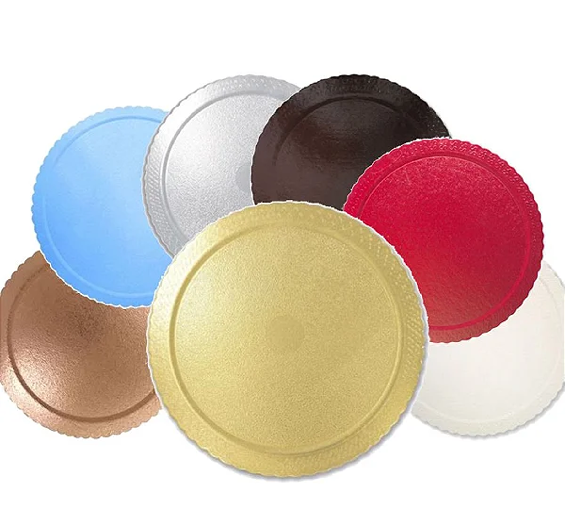 Exemplos de suportes e decorações Cakeboard